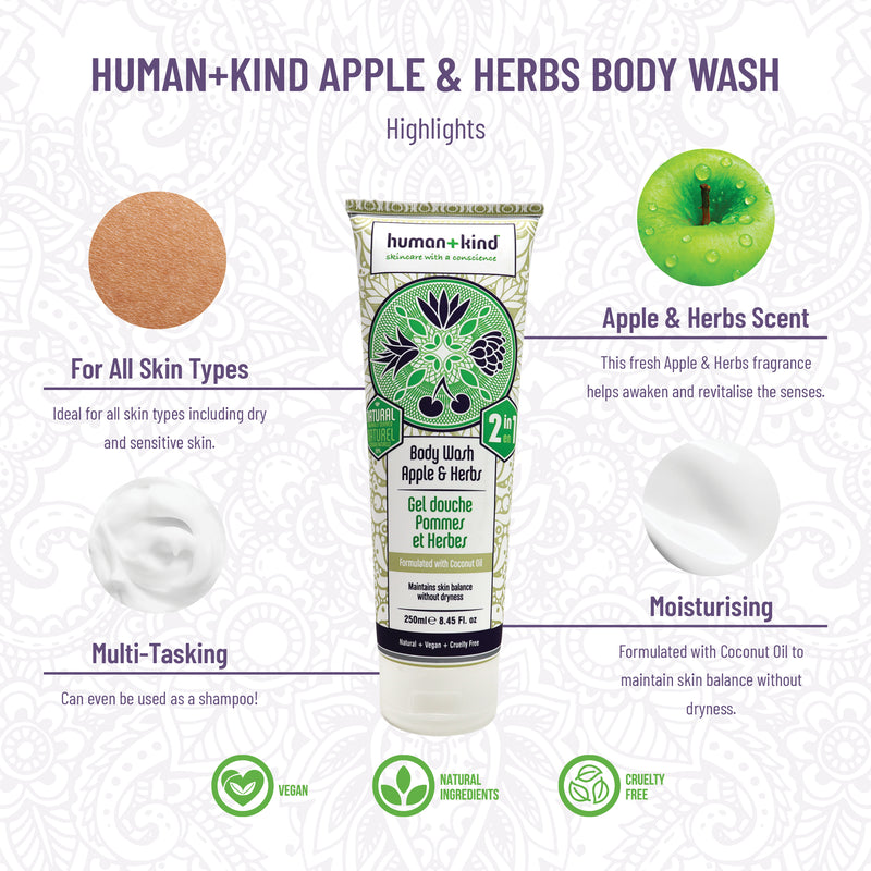Body Wash Apple+Herbs