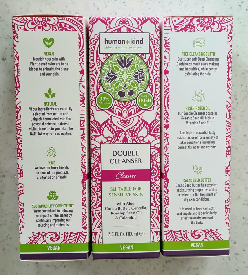 Double Cleanser + Free Cleansing Cloth